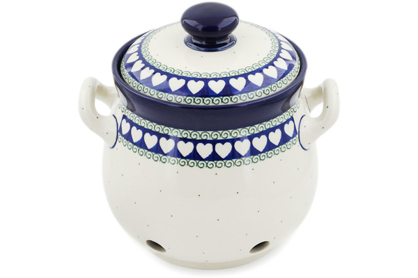 Garlic and Onion Jar 9"