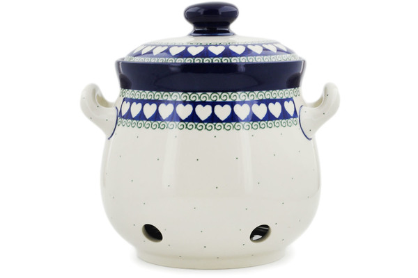 Garlic and Onion Jar 9"