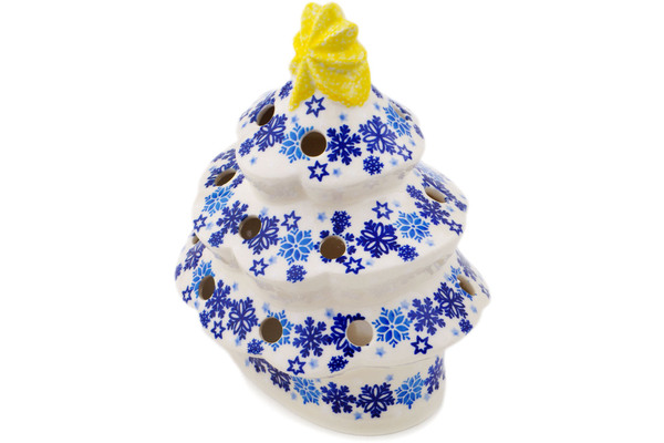 Christmas Tree Candle Holder 7"