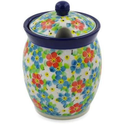 Jar with Lid with Opening 5"