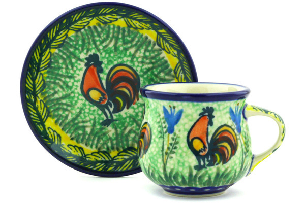 Espresso Cup with Saucer 3 oz
