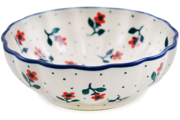 Scalloped Fluted Bowl 5"