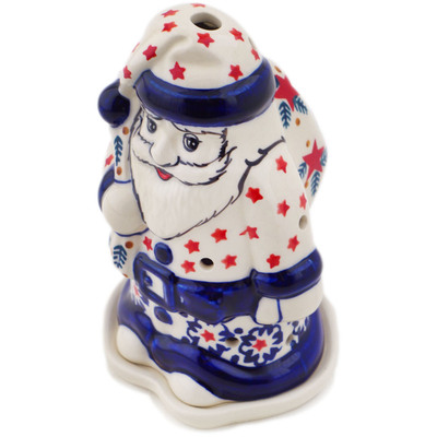 Santa Candle Holder 6"