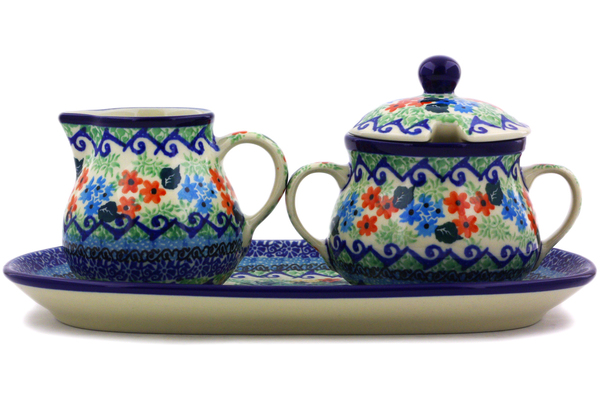Sugar and Creamer Set 10"