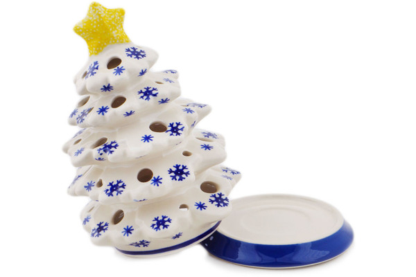 Christmas Tree Candle Holder 8"