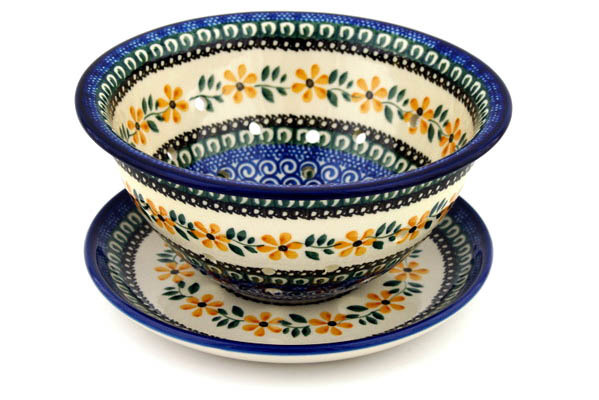 Colander with Plate 8"