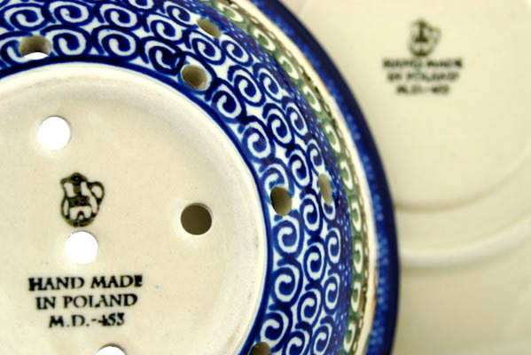 Colander with Plate 8"