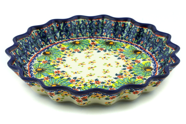 Fluted Pie Dish 10"