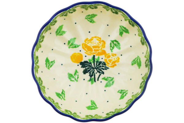 Scalloped Fluted Bowl 5"