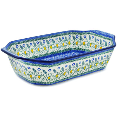 Rectangular Baker with Handles 14"