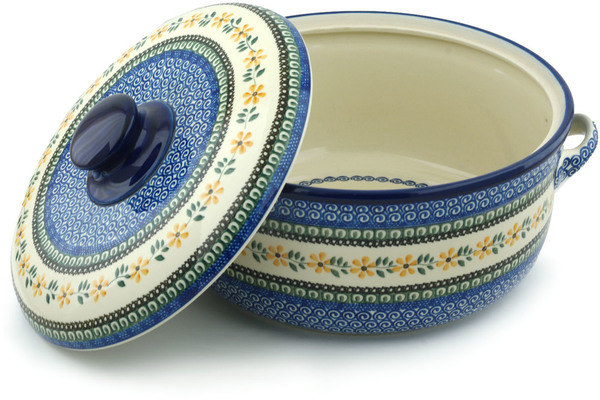 Baker with Cover with Handles 14"