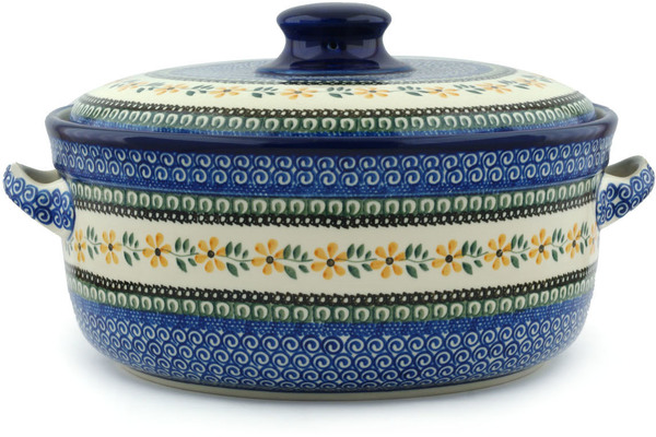 Baker with Cover with Handles 14"