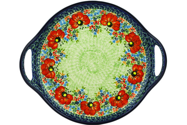 Tray with Handles 13"