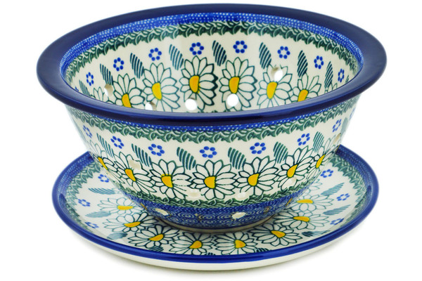 Colander with Plate 8"