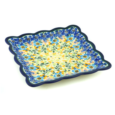 Scalloped Platter 6"