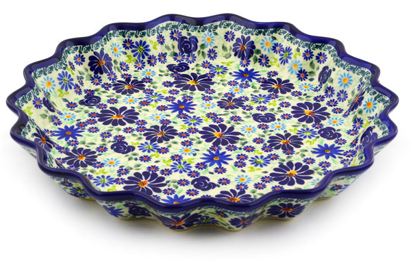 Fluted Pie Dish 13"