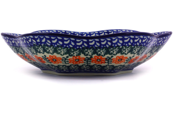 Scalloped Fluted Bowl 8"