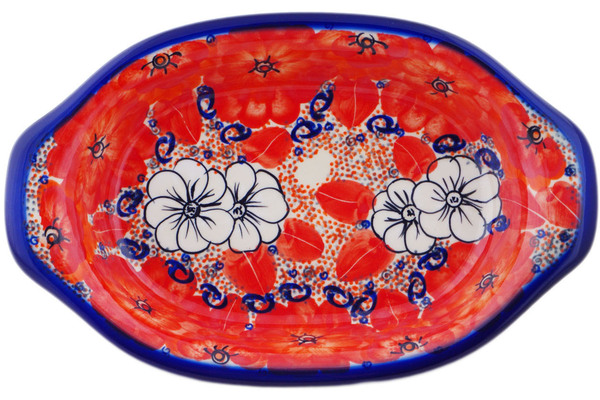 Platter with Handles 13"