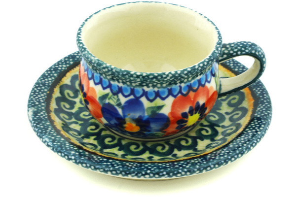 Espresso Cup with Saucer 2 oz