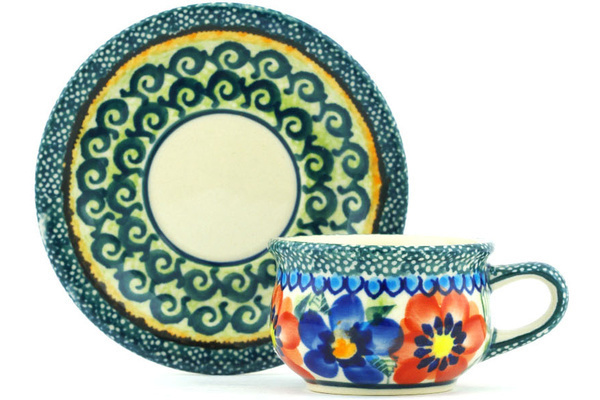 Espresso Cup with Saucer 2 oz