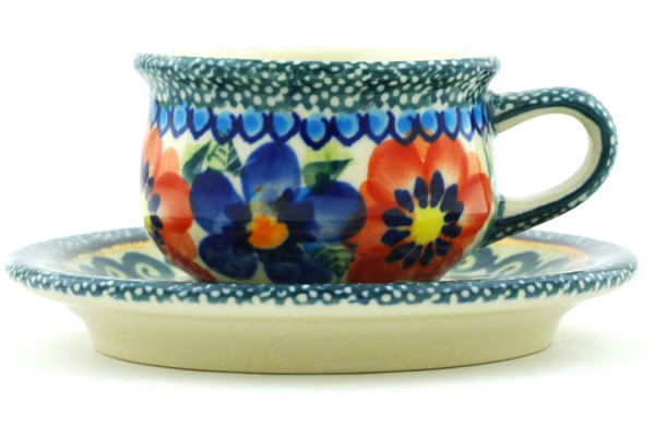 Espresso Cup with Saucer 2 oz