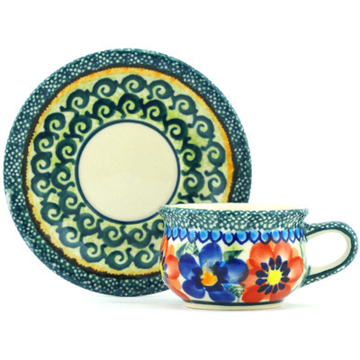 Espresso Cup with Saucer 2 oz