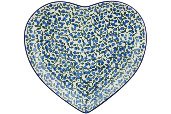 Heart Shaped Platter 9"