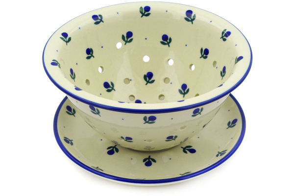 Colander with Plate 8"