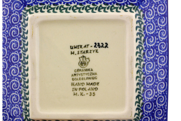 Square Plate 6"