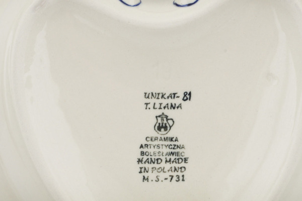 Heart Shaped Bowl 8"