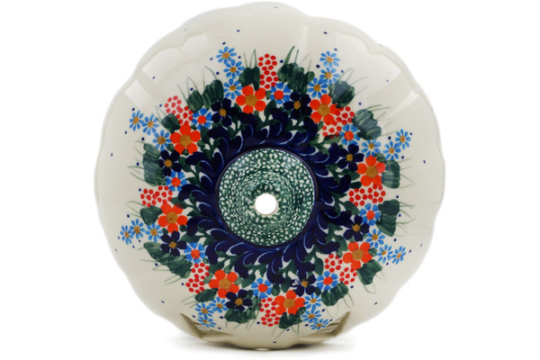 Jack O Lantern Candle Holder 7"