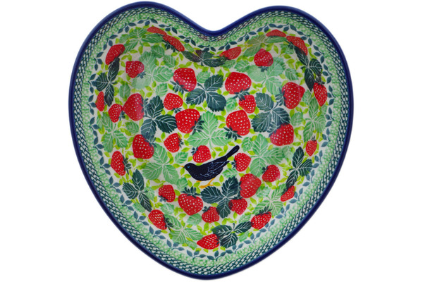 Heart Shaped Bowl 8"