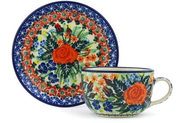 Cup with Saucer 9 oz