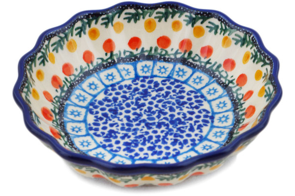 Scalloped Fluted Bowl 5"