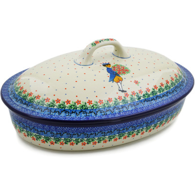 Baker with Cover 14"