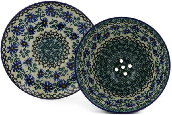 Colander with Plate 8"