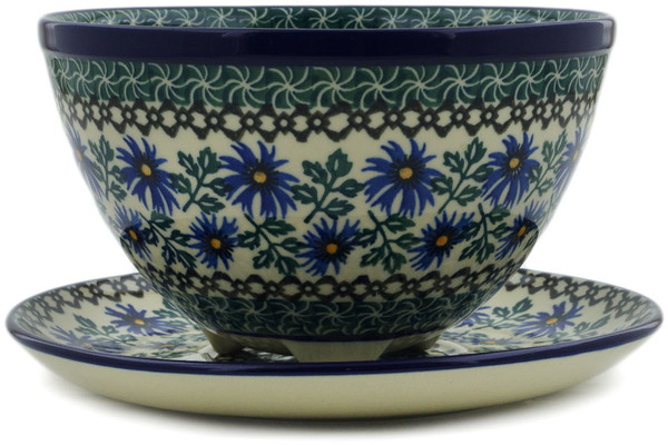 Colander with Plate 8"