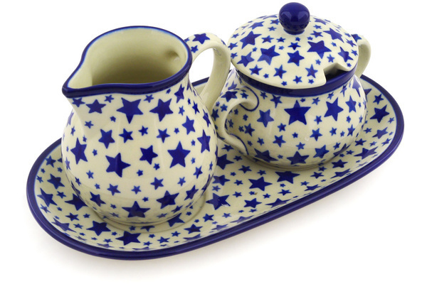 Sugar and Creamer Set 11"