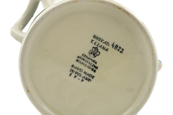 Jar with Lid and Handles 9"