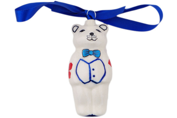 Teddy Bear Ornament 4"