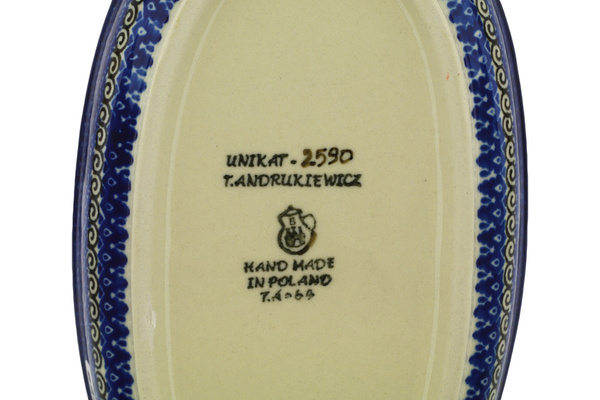 Oval Baker with Handles 9"