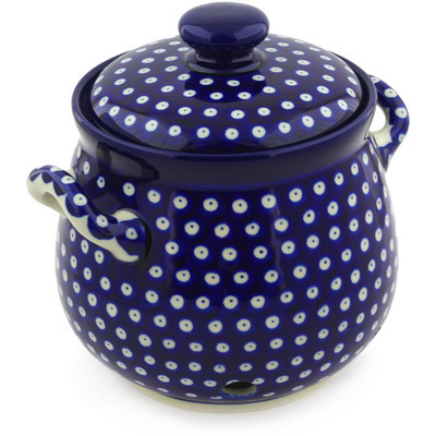 Garlic and Onion Jar 9"