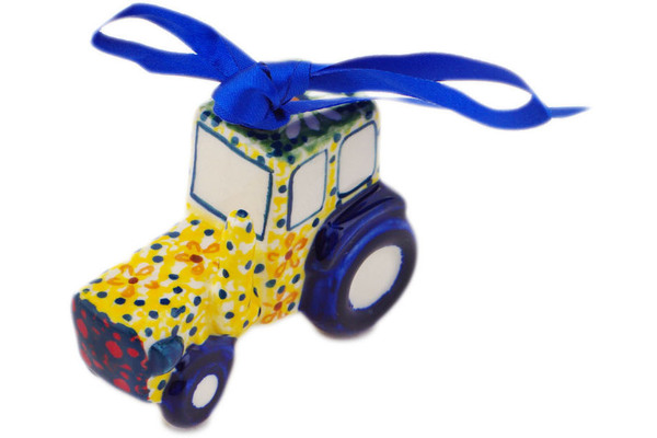 Tractor Ornament 3"