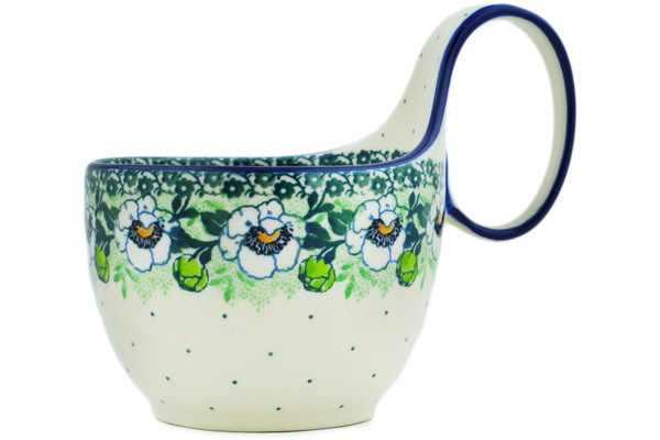 Bowl with Loop-Handle 6"