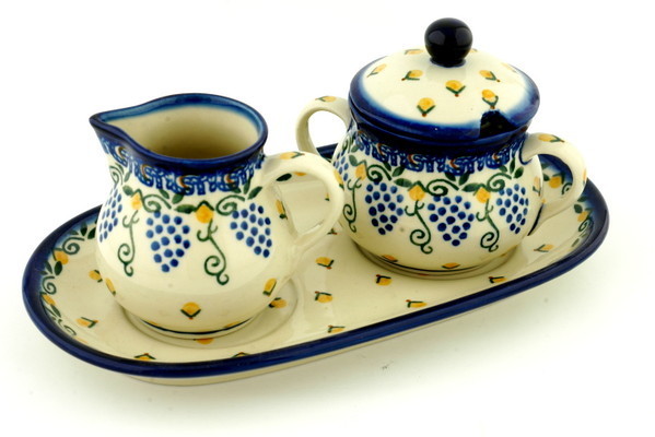 Sugar and Creamer Set 10"