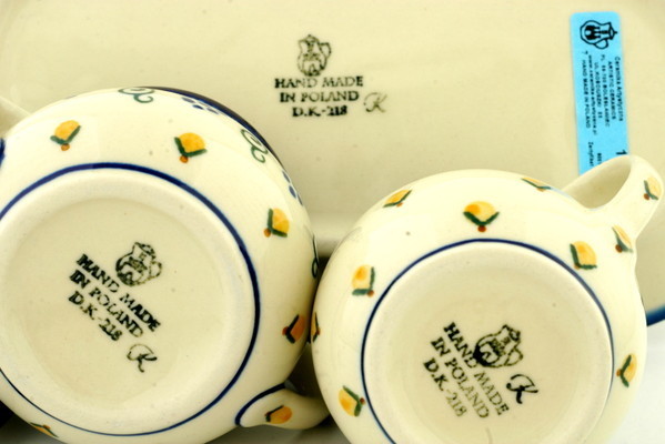 Sugar and Creamer Set 10"