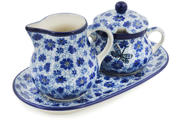 Sugar and Creamer Set 11"