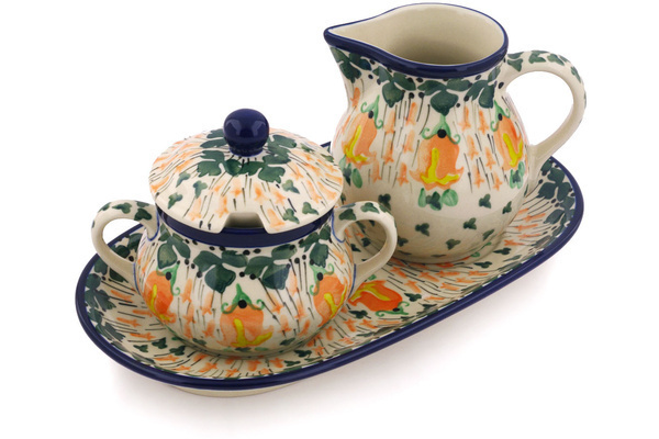 Sugar and Creamer Set 11"