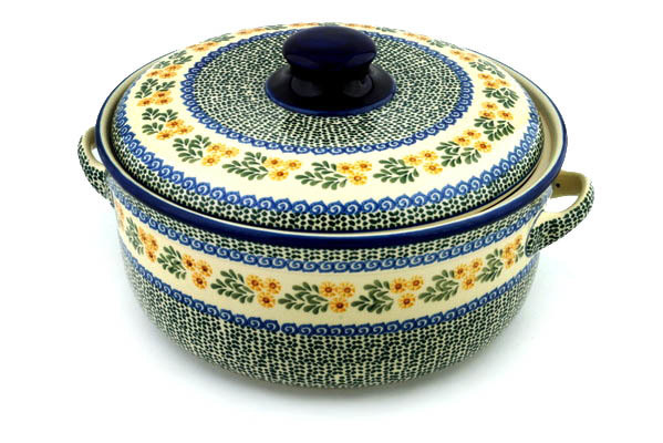 Baker with Cover with Handles 14"