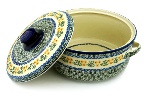 Baker with Cover with Handles 14"